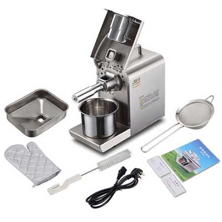 家用榨油機的組成、清潔、維護 家用榨油機的組成、清潔、維護