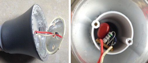 曼科LED照明球泡燈內部構造拆解和功能測試