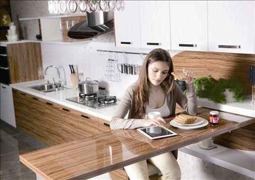 增添廚房生活情調 箭牌櫥柜3款小吧臺欣賞 增添廚房生活情調 箭牌櫥柜3款小吧臺欣賞