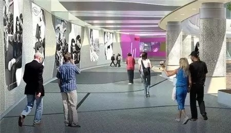 7、五角場(chǎng)下沉式廣場(chǎng)的LED交互式地面 7、五角場(chǎng)下沉式廣場(chǎng)的LED交互式地面