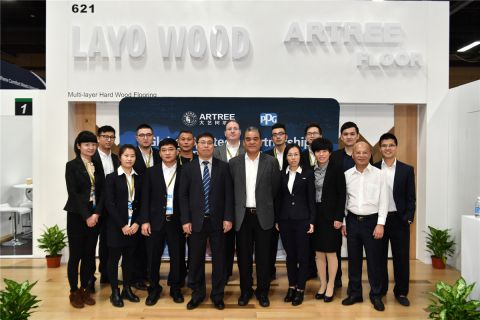 美國大師漆與大藝樹地板共同研發新型環保地板