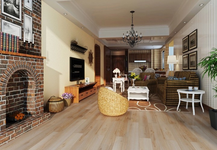 紅橡實(shí)木地板想你所想 美得不可方物！