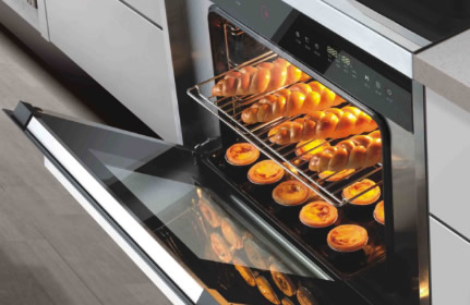 森歌A6集成灶系列：立體進風不跑煙！