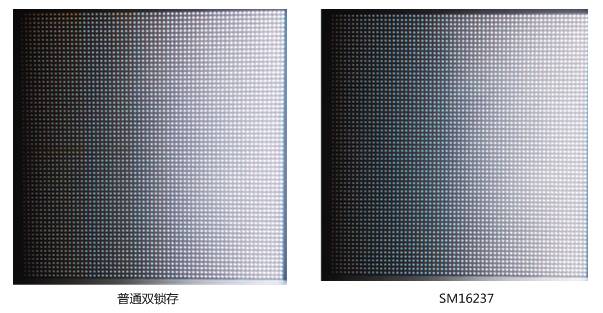 完美解決LED開路“十字架”問題：雙鎖存恒流驅動IC