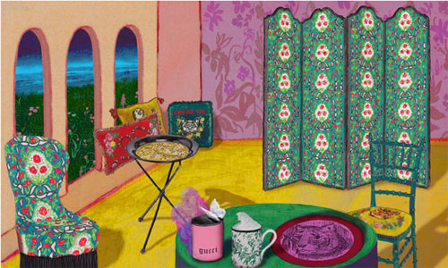 意大利奢侈品牌Gucci 將發布家居系列 Gucci Decor 意大利奢侈品牌Gucci 將發布家居系列 Gucci Decor