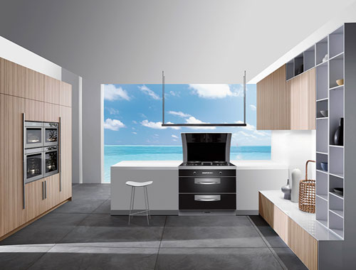 社會在發(fā)展，集成灶是傳統(tǒng)油煙機最好的更新?lián)Q代產品