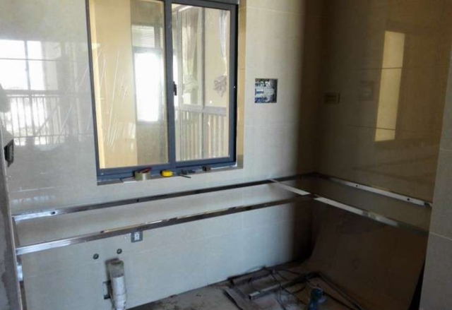 看朋友在自家做瓷磚櫥柜,結(jié)實(shí)牢固,美觀度不輸整體櫥柜! 看朋友在自家做瓷磚櫥柜,結(jié)實(shí)牢固,美觀度不輸整體櫥柜!