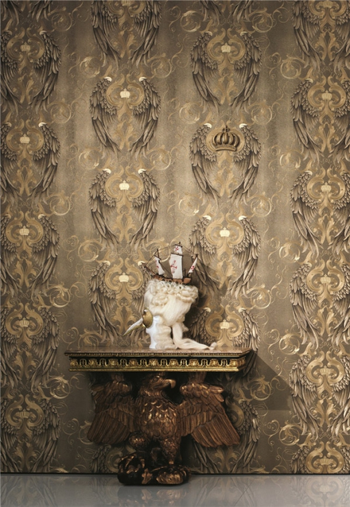 羽毛,賦予奢華壁紙獨一無二的靈氣 羽毛,賦予奢華壁紙獨一無二的靈氣