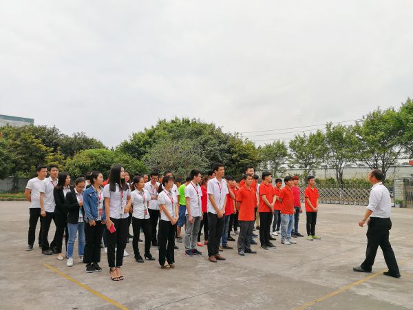 紅橡樹高端凈音門窗進行2018年首場消防演習活動 紅橡樹高端凈音門窗進行2018年首場消防演習活動