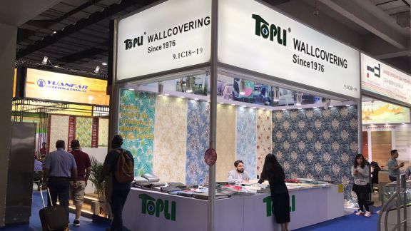 壁紙品牌大事記|特普麗閃耀2018春季中國進出口商品交易 壁紙品牌大事記|特普麗閃耀2018春季中國進出口商品交易