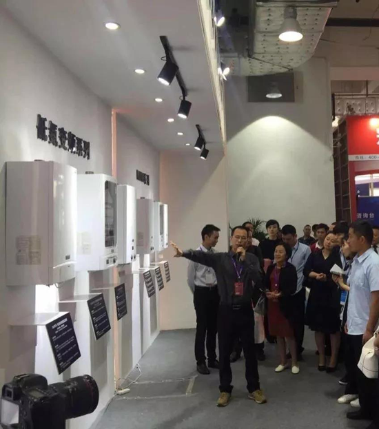 2018山東國際暖通展開門紅——昊森熱能簽署3萬臺壁掛爐銷售訂單!