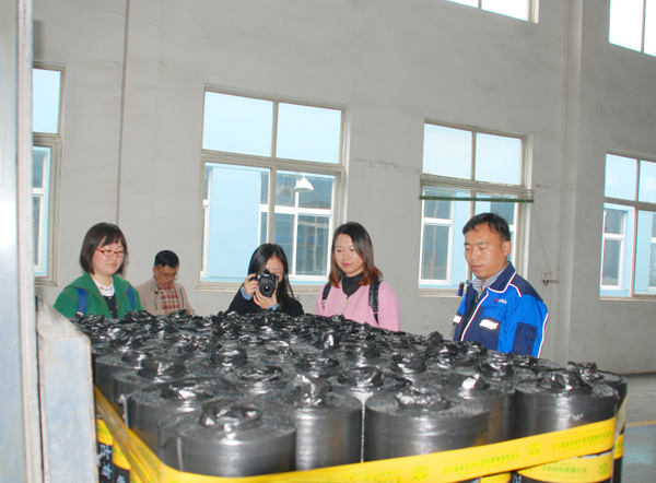 品牌日記|“建筑防水行業質量提升萬里行”采訪團走進天津禹神 品牌日記|“建筑防水行業質量提升萬里行”采訪團走進天津禹神