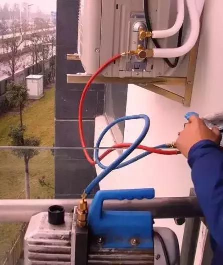 R410a空調抽真空，四個步驟請提醒安裝維修師傅