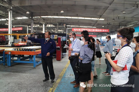 品牌大事|中國-瑞士-印度CIS項目走進(jìn)亞薩合萊天明門業(yè) 品牌大事|中國-瑞士-印度CIS項目走進(jìn)亞薩合萊天明門業(yè)