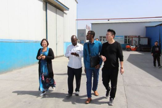 蘇丹共和國阿里董事長與雙玉防水集團達成戰略合作協議 蘇丹共和國阿里董事長與雙玉防水集團達成戰略合作協議