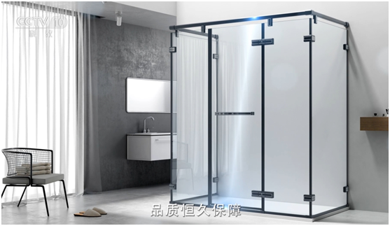 央視細述藍品優沐淋浴房的品牌故事