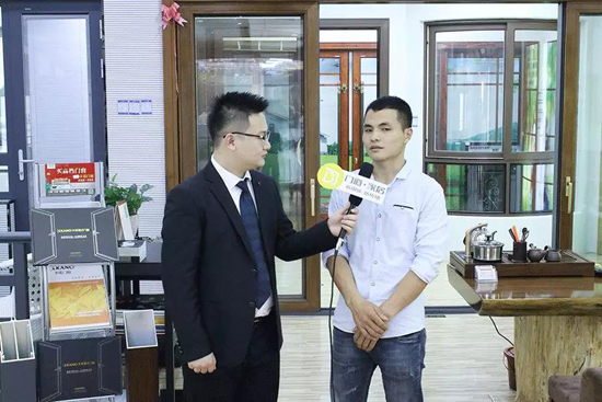 卡諾門窗廣東中山旗艦店朱總：不忘初心，以品質(zhì)取勝！