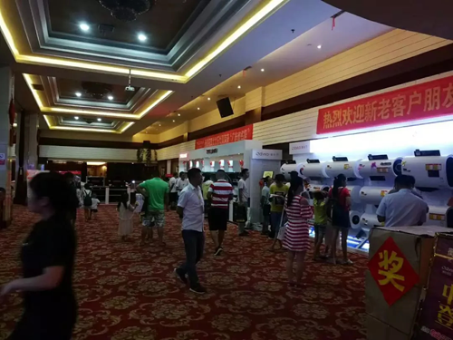 2018太太樂廚衛電器衡陽區域財富盛宴現場簽約15位新客戶