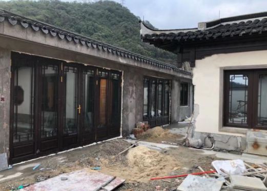 四合院與鋁合金仿古門窗，會不會天造地設的一對?