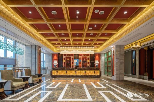 品牌案例|金漢燈飾助力十堰四季來福飯店造就好設計典范