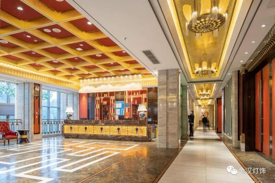 品牌案例|金漢燈飾助力十堰四季來福飯店造就好設計典范
