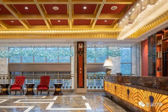 品牌案例|金漢燈飾助力十堰四季來福飯店造就好設計典范