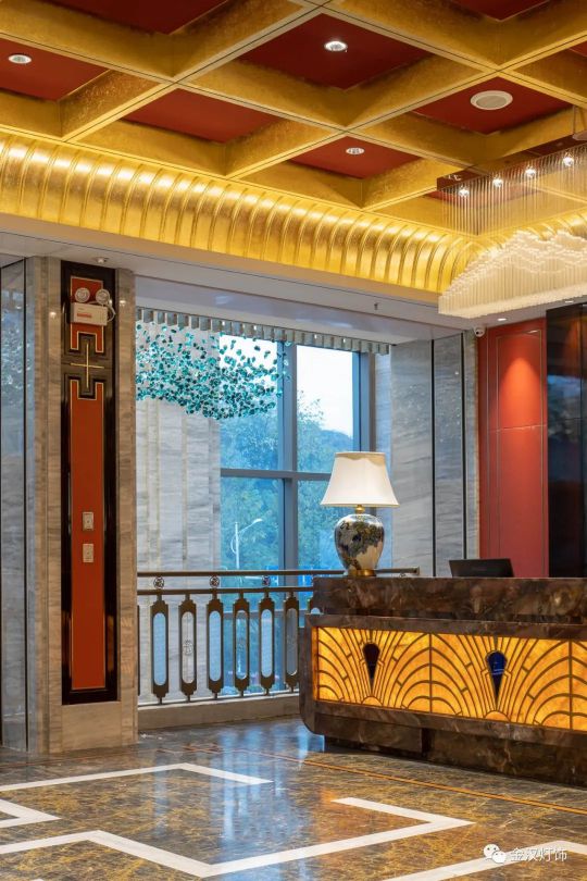 品牌案例|金漢燈飾助力十堰四季來福飯店造就好設計典范