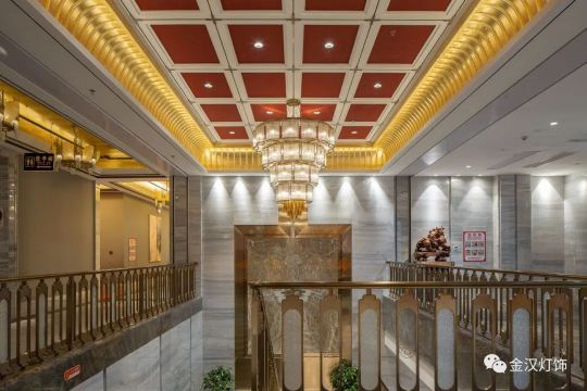 品牌案例|金漢燈飾助力十堰四季來福飯店造就好設計典范