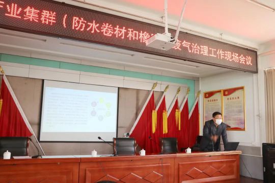 壽光市特色產業集群（防水卷材等）廢氣治理工作現場會召開 