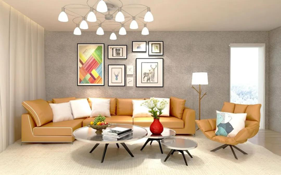 薩拉瑪藝術涂料裝飾兒童房，選對色彩讓孩子健康成長