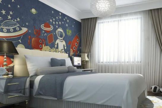 薩拉瑪藝術涂料丨兒童房選對色彩，讓孩子健康成長