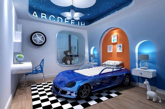 薩拉瑪藝術涂料丨兒童房選對色彩，讓孩子健康成長