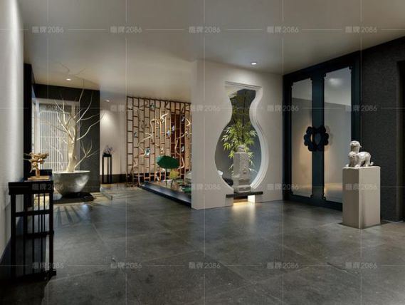 中式風(fēng)格不止“棕色”，巧用瓷磚重塑東方情懷 