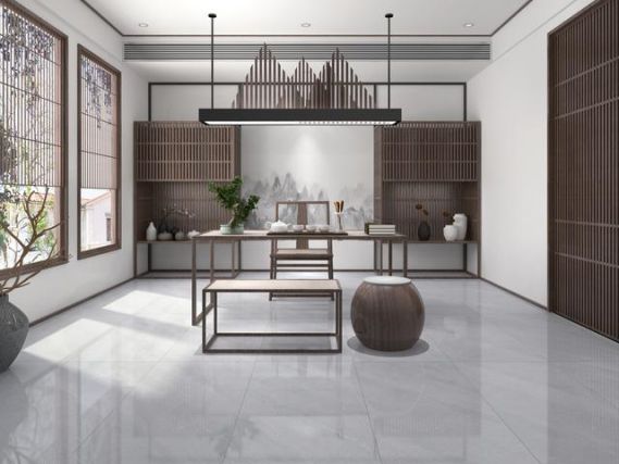 中式風(fēng)格不止“棕色”，巧用瓷磚重塑東方情懷 