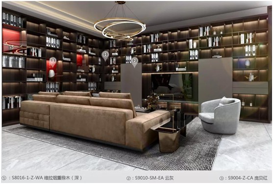 華洲木業：中山戰略合作商232㎡展廳空間展示設計案例