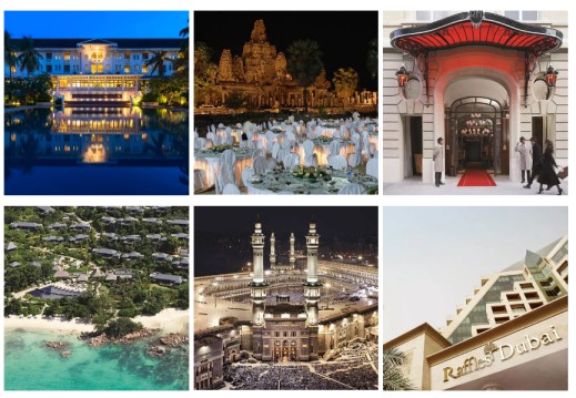 工程案例|寶輝燈飾助力萊佛士酒店打造奢華傳奇！