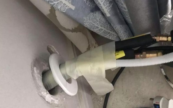 空調掛機排水管與空調眼一樣高,可以嗎? 空調掛機排水管與空調眼一樣高,可以嗎?