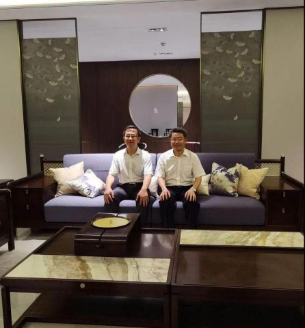 廣東省林業廳領導到五華紅木產業園進行參觀考察