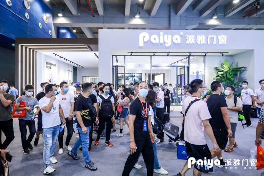 人氣爆棚超震撼!!派雅門窗攜“至臻新品”驚艷建博會！ 