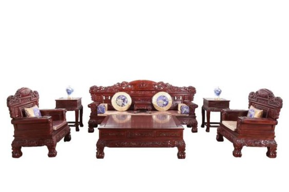 為你而來，御興紅木強勢入駐濟南富雅紅木樓五樓中廳