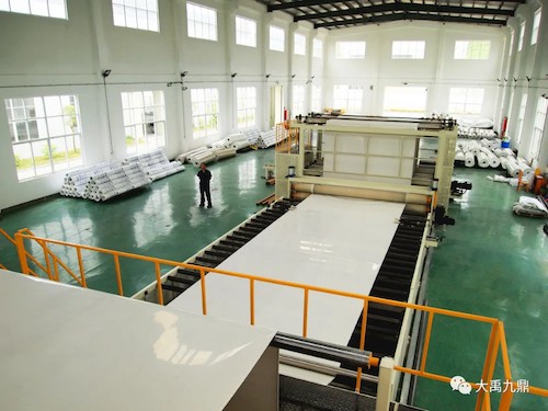 號(hào)外！三棵樹(shù)·大禹九鼎再增兩條防水卷材生產(chǎn)線(xiàn)