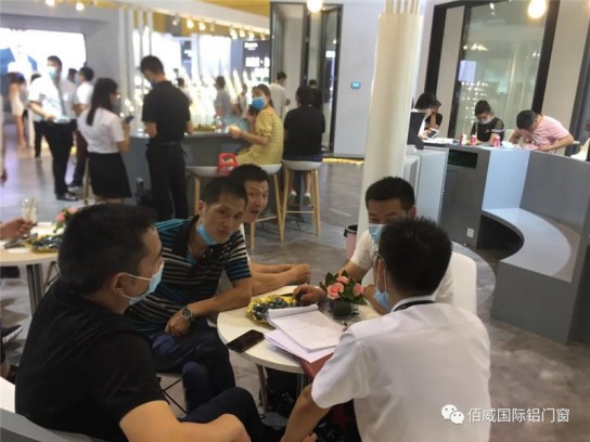 佰威國際門窗驚艷亮相廣州建博會，獲得無數點贊