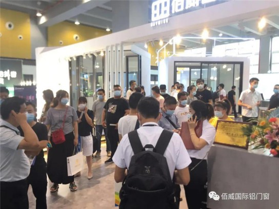 佰威國際門窗驚艷亮相廣州建博會，獲得無數點贊
