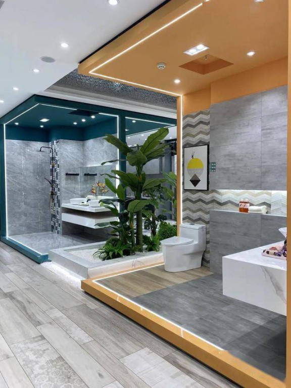 就在名都洛陽(yáng)，名優(yōu)店羅曼締克瓷磚旗艦店開(kāi)業(yè)了