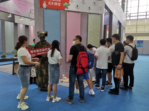 自己去感受吧，涂蘭朵藝術涂料與您相約廣州建博會