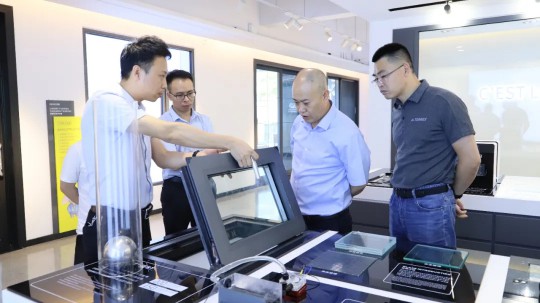 品牌大事|貴州省資源節約利用協會領導蒞臨億合門窗考察調研