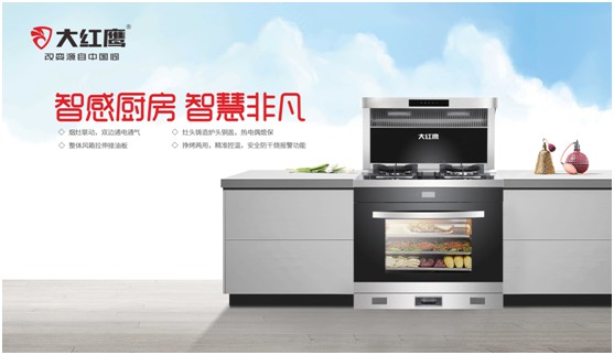 大紅鷹集成灶:烹出營養美味 釋放烹飪空間 大紅鷹集成灶:烹出營養美味 釋放烹飪空間