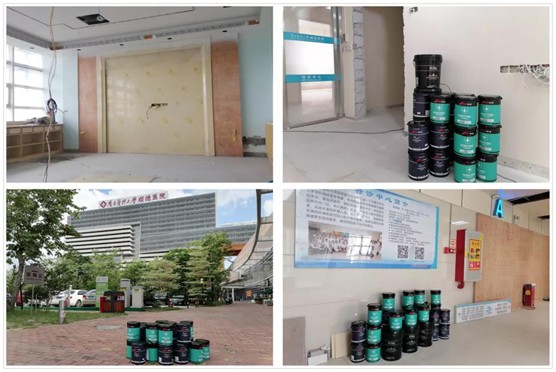 又一標桿項目落成 君匠世家藝術涂料主力醫院墻飾工程