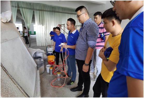 “南天課堂”助力南天品牌升級!大韓彩石品質升級培訓