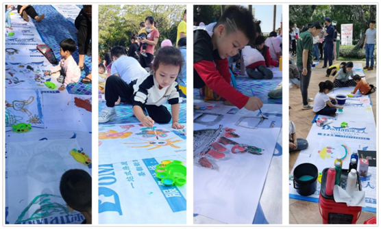 健康又好玩,潤(rùn)立抗病毒水漆涂鴉比賽火爆碧桂園社區(qū)